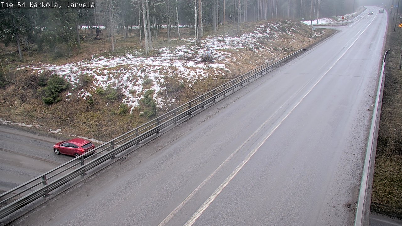 Weather Camera Image Road 54 Kärkölä, Järvelä, Kärkölä, Päijät-Häme