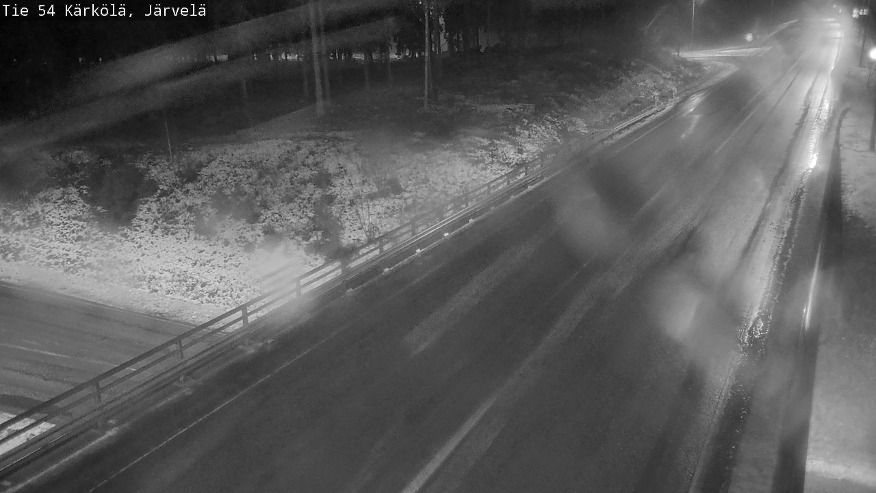 Weather Camera Image Väg 54 Kärkölä, Järvelä, Kärkölä, Päijät-Häme