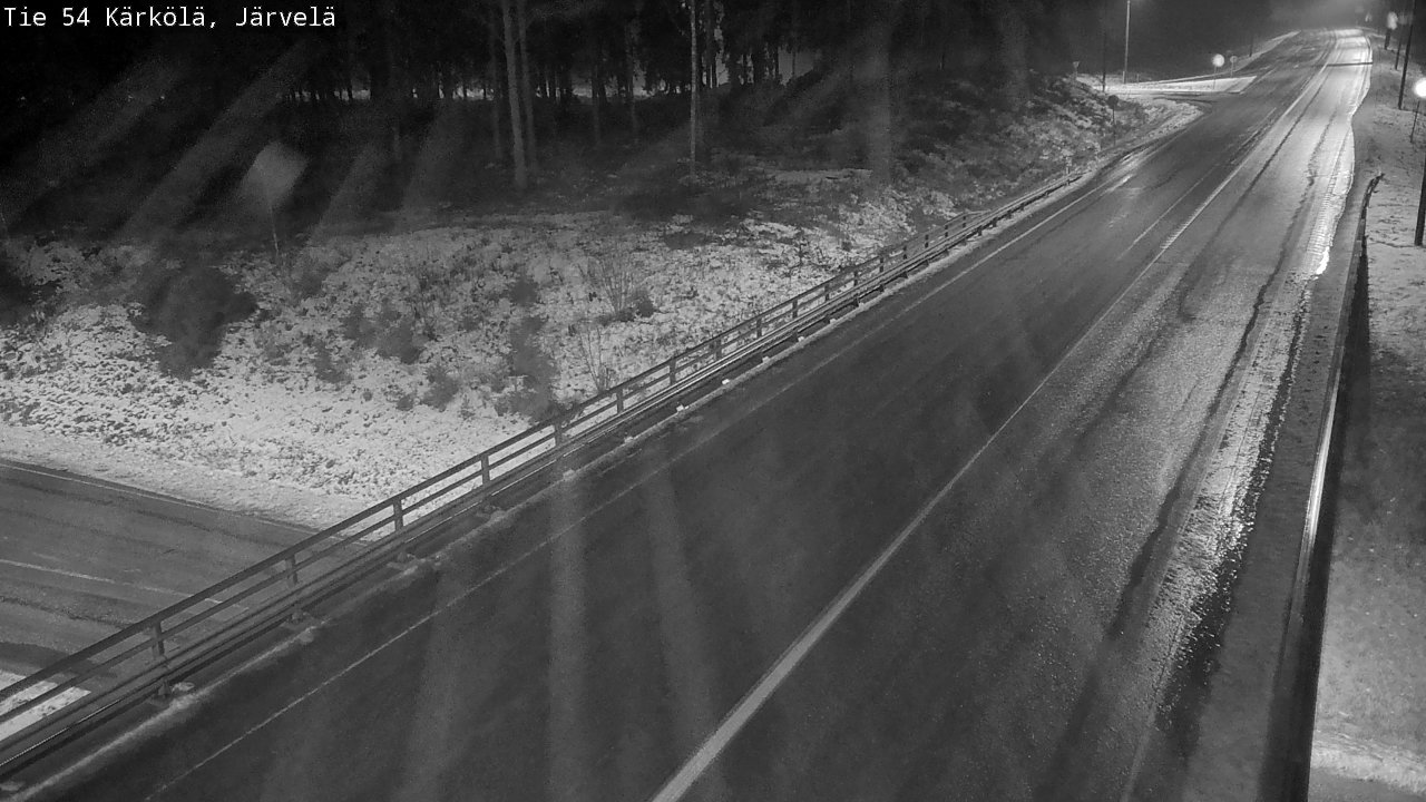 Weather Camera Image Väg 54 Kärkölä, Järvelä, Kärkölä, Päijät-Häme