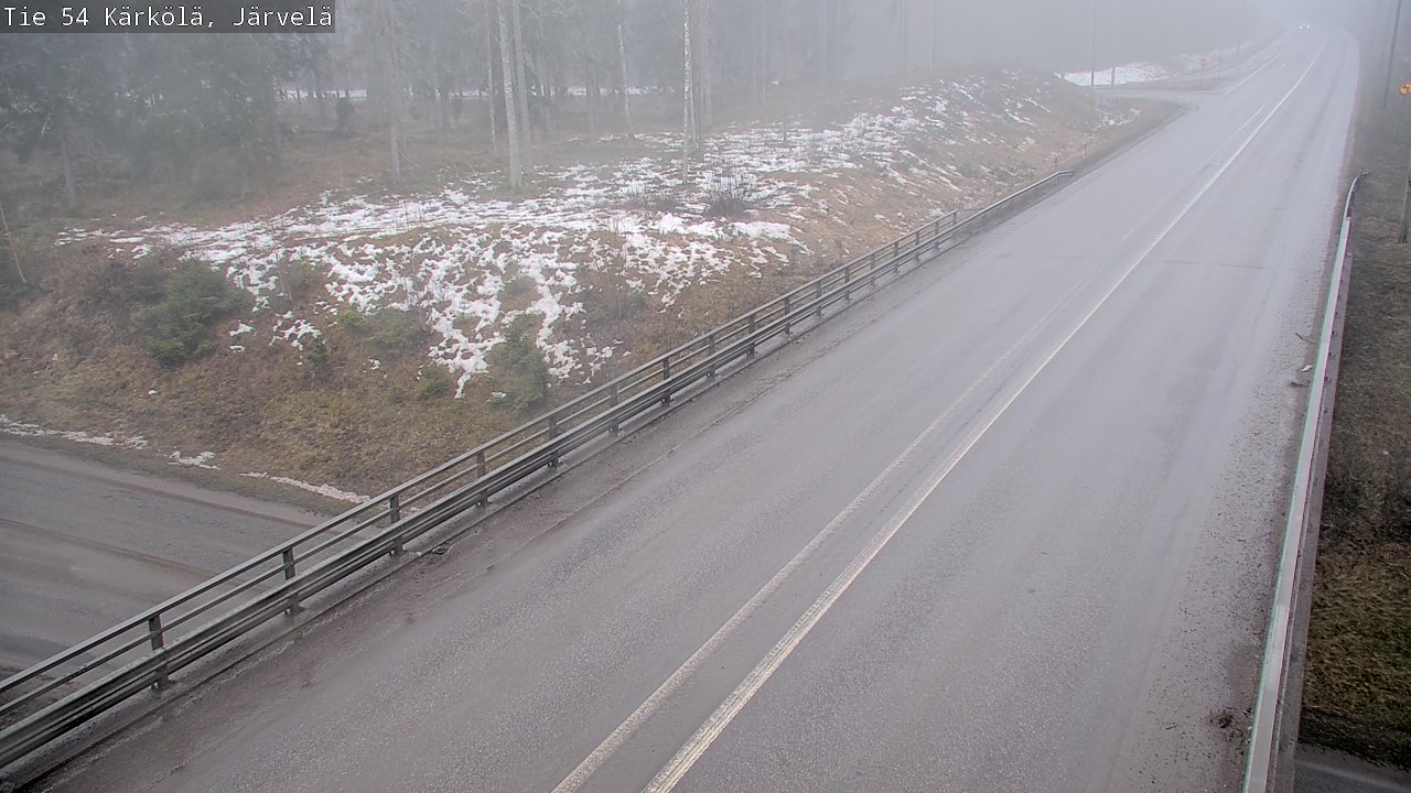 Weather Camera Image Road 54 Kärkölä, Järvelä, Kärkölä, Päijät-Häme