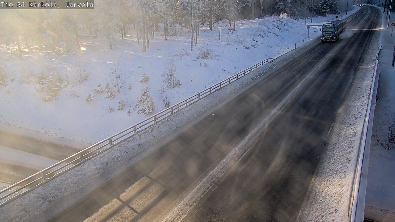 Weather Camera Image Road 54 Kärkölä, Järvelä, Kärkölä, Päijät-Häme