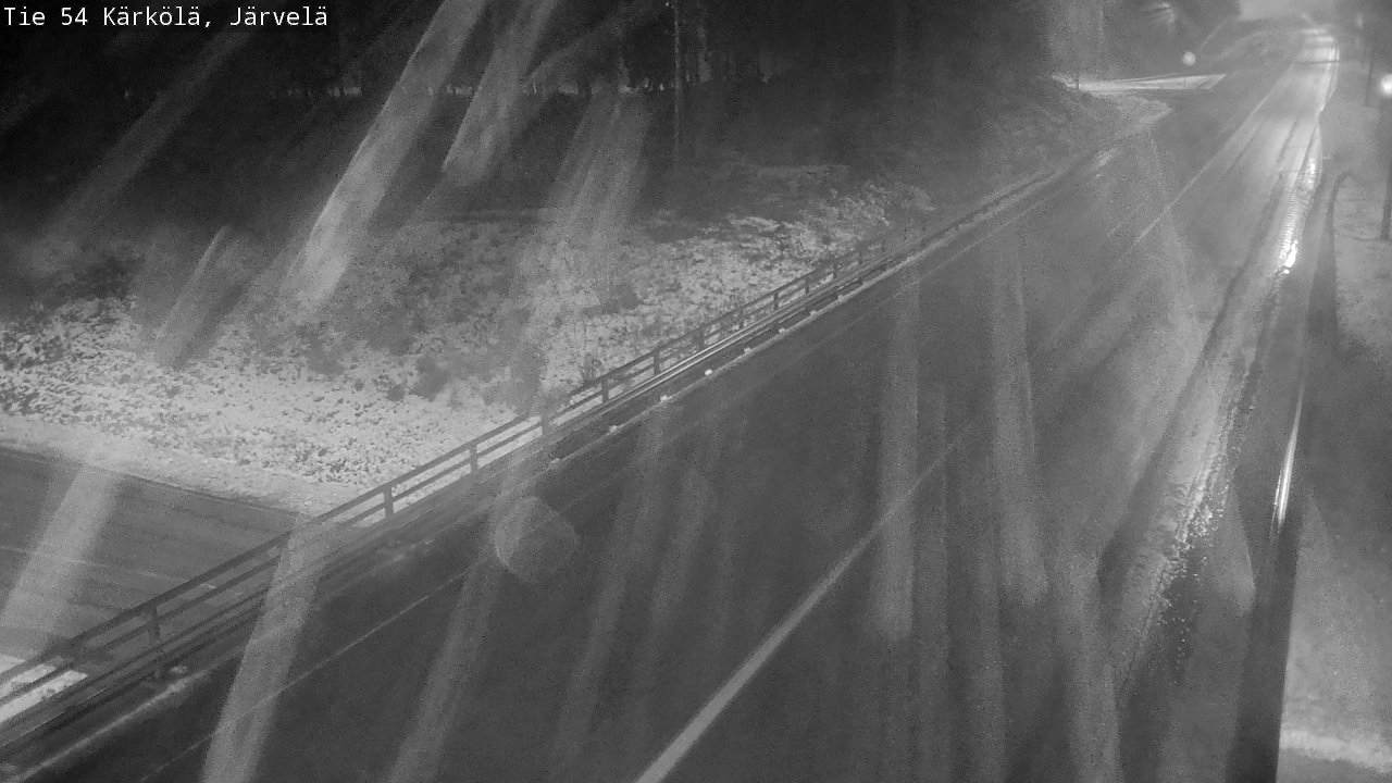 Weather Camera Image Väg 54 Kärkölä, Järvelä, Kärkölä, Päijät-Häme