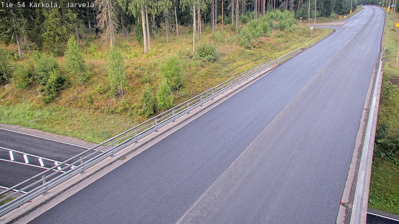 Weather Camera Image Road 54 Kärkölä, Järvelä, Kärkölä, Päijät-Häme