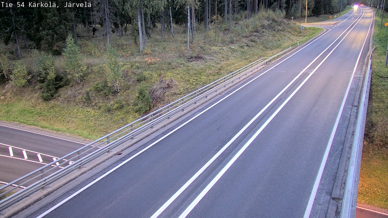 Kelikamerat Kuva Tie 54 Kärkölä, Järvelä, Kärkölä, Päijät-Häme