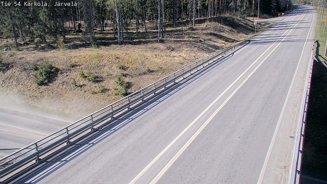 Weather Camera Image Road 54 Kärkölä, Järvelä, Kärkölä, Päijät-Häme