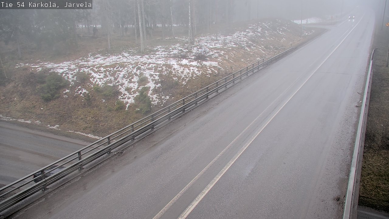 Weather Camera Image Road 54 Kärkölä, Järvelä, Kärkölä, Päijät-Häme