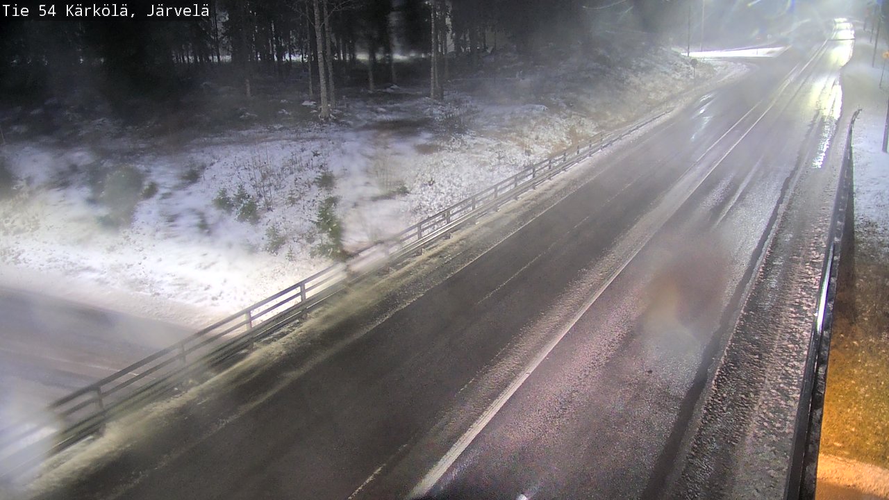 Weather Camera Image Väg 54 Kärkölä, Järvelä, Kärkölä, Päijät-Häme