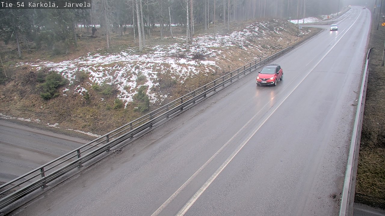 Weather Camera Image Road 54 Kärkölä, Järvelä, Kärkölä, Päijät-Häme
