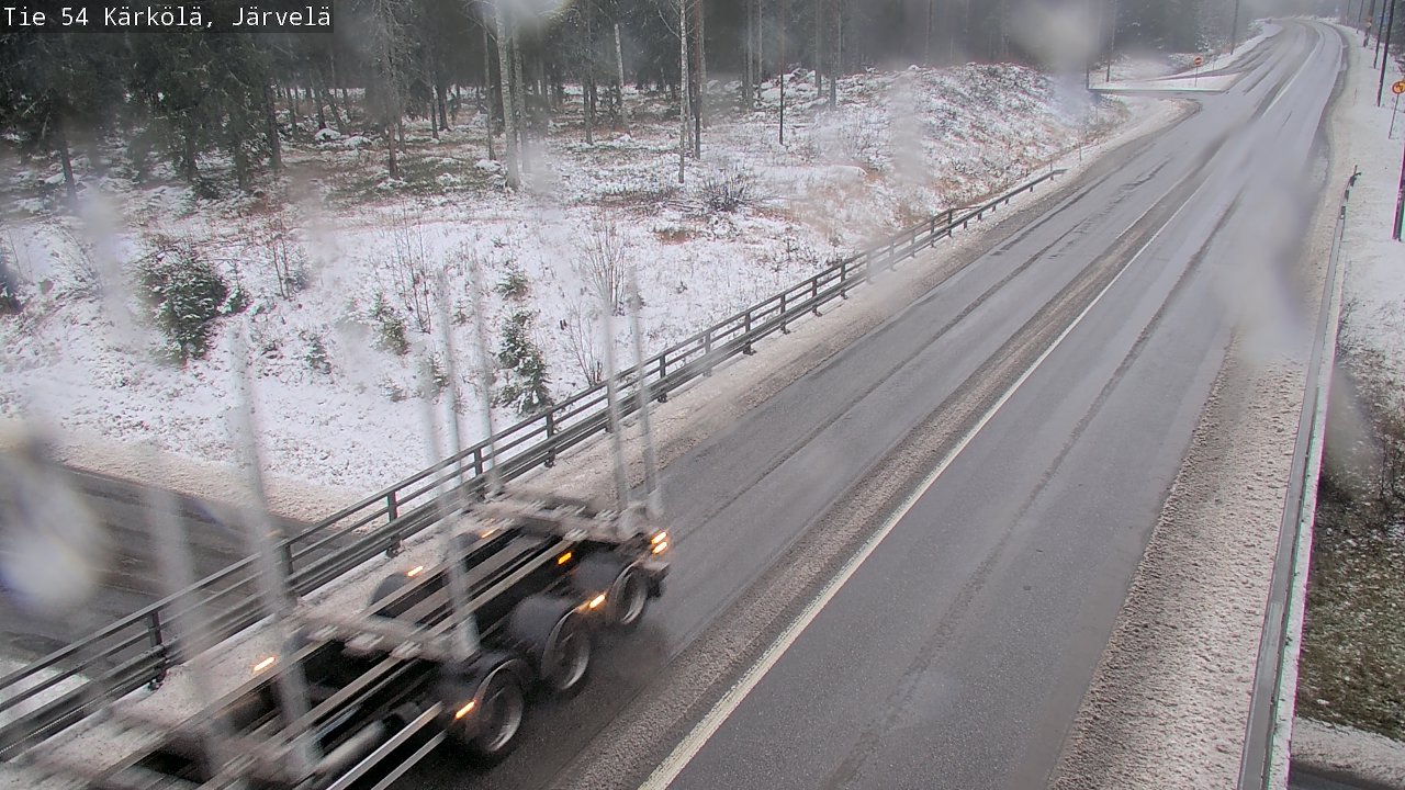 Weather Camera Image Väg 54 Kärkölä, Järvelä, Kärkölä, Päijät-Häme