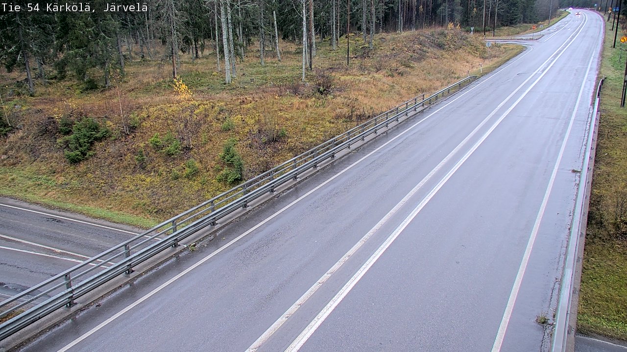 Weather Camera Image Road 54 Kärkölä, Järvelä, Kärkölä, Päijät-Häme