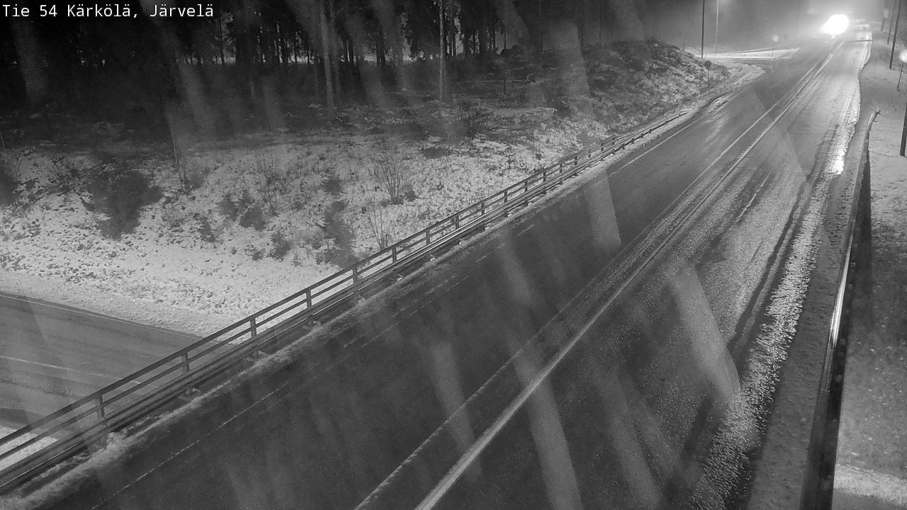 Weather Camera Image Väg 54 Kärkölä, Järvelä, Kärkölä, Päijät-Häme