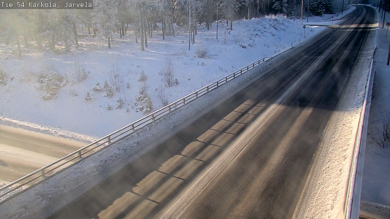 Weather Camera Image Road 54 Kärkölä, Järvelä, Kärkölä, Päijät-Häme