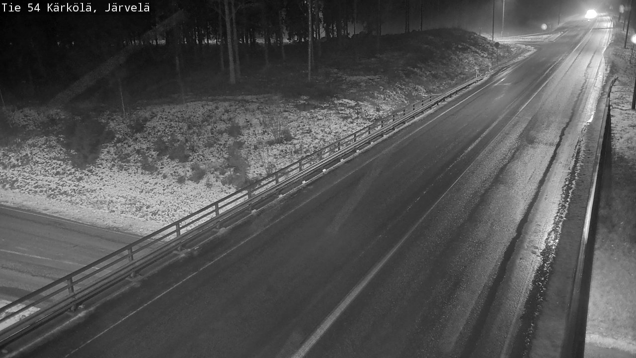 Weather Camera Image Road 54 Kärkölä, Järvelä, Kärkölä, Päijät-Häme
