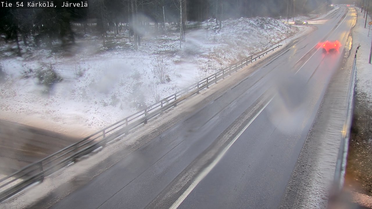 Weather Camera Image Väg 54 Kärkölä, Järvelä, Kärkölä, Päijät-Häme