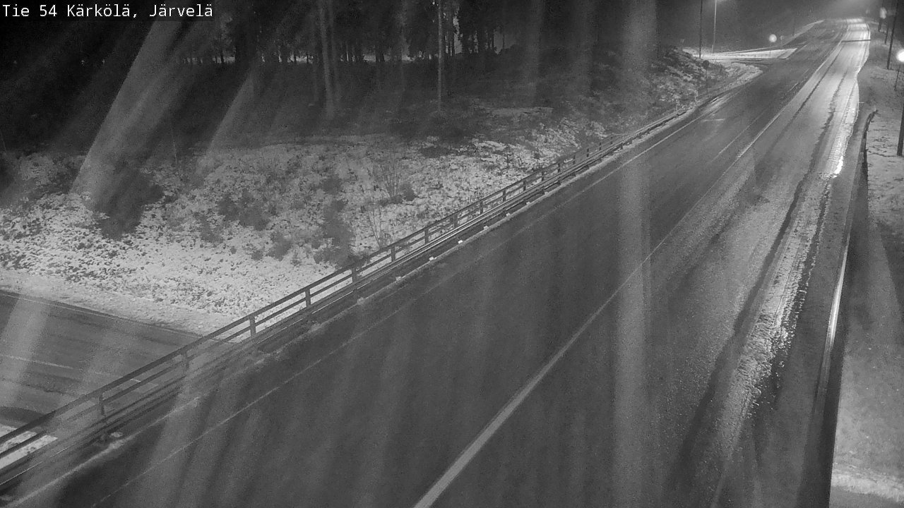 Weather Camera Image Väg 54 Kärkölä, Järvelä, Kärkölä, Päijät-Häme