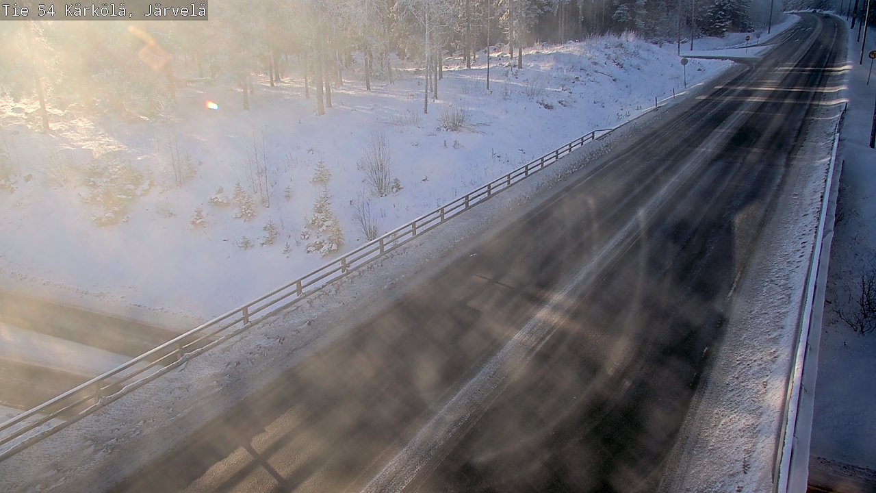 Weather Camera Image Road 54 Kärkölä, Järvelä, Kärkölä, Päijät-Häme