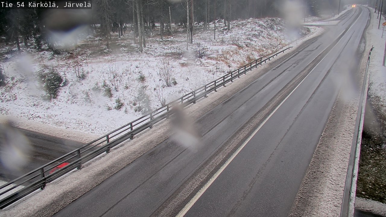 Weather Camera Image Väg 54 Kärkölä, Järvelä, Kärkölä, Päijät-Häme
