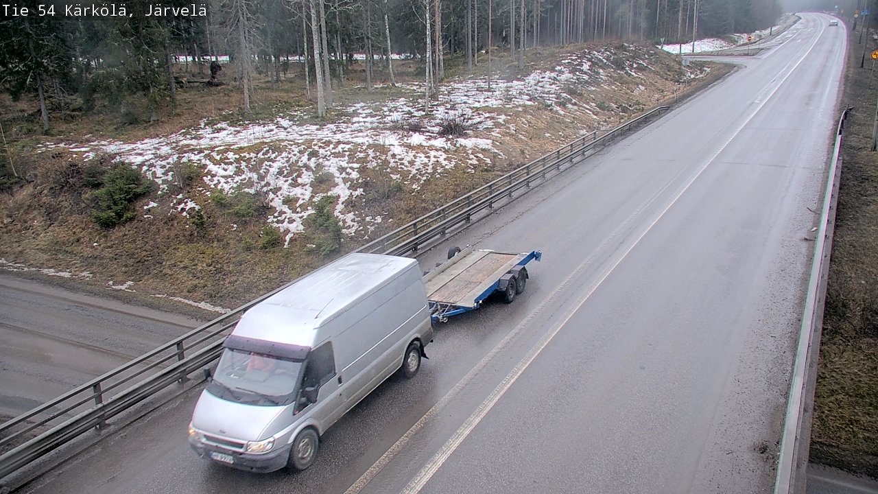 Weather Camera Image Road 54 Kärkölä, Järvelä, Kärkölä, Päijät-Häme