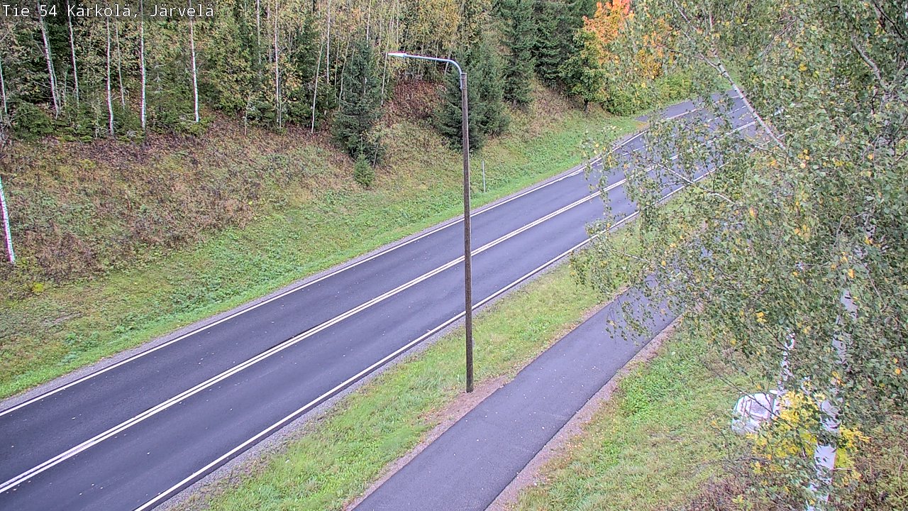 Weather Camera Image Road 54 Kärkölä, Järvelä, Kärkölä, Päijät-Häme