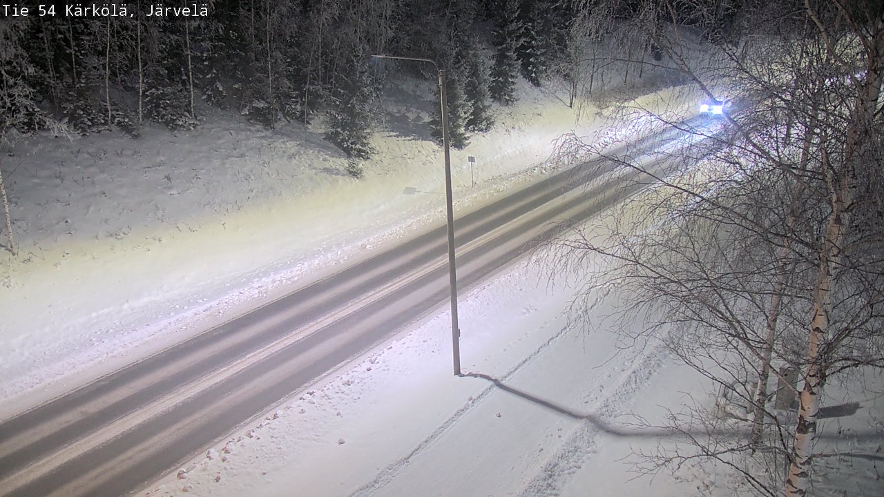 Weather Camera Image Road 54 Kärkölä, Järvelä, Kärkölä, Päijät-Häme
