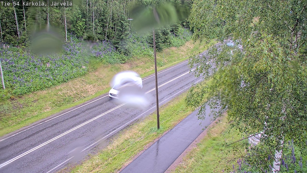 Weather Camera Image Väg 54 Kärkölä, Järvelä, Kärkölä, Päijät-Häme