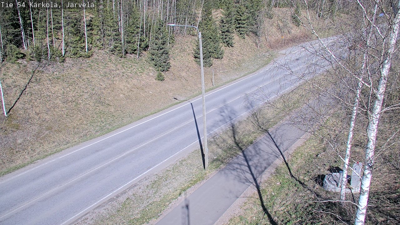 Weather Camera Image Road 54 Kärkölä, Järvelä, Kärkölä, Päijät-Häme