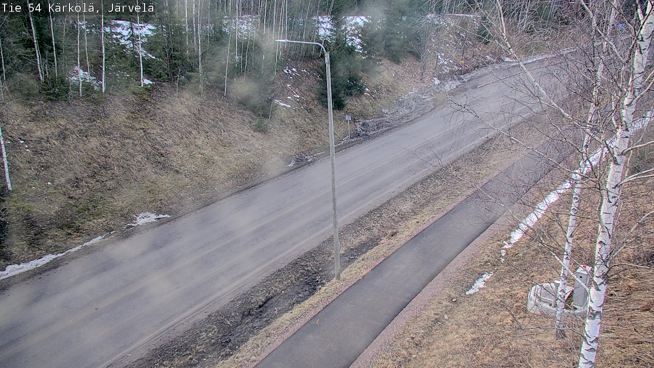 Weather Camera Image Road 54 Kärkölä, Järvelä, Kärkölä, Päijät-Häme