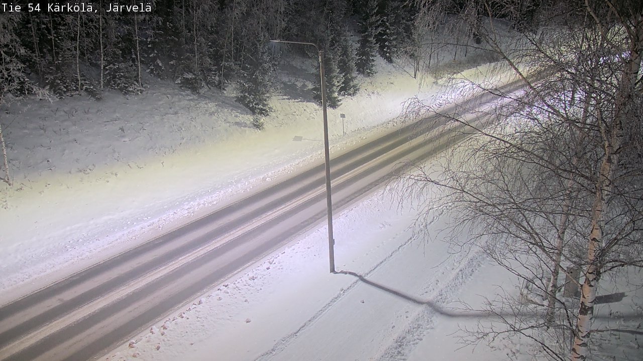 Weather Camera Image Road 54 Kärkölä, Järvelä, Kärkölä, Päijät-Häme