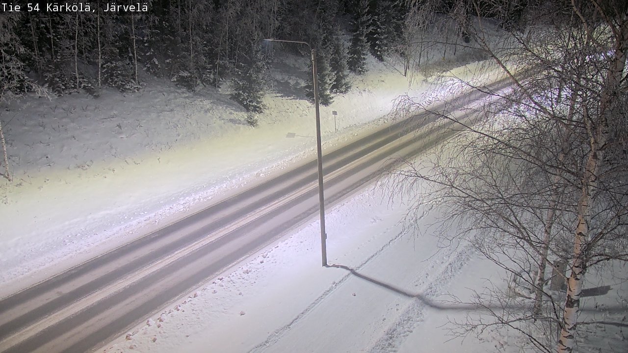Weather Camera Image Road 54 Kärkölä, Järvelä, Kärkölä, Päijät-Häme