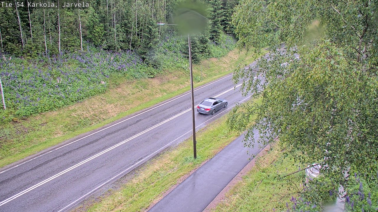 Weather Camera Image Road 54 Kärkölä, Järvelä, Kärkölä, Päijät-Häme