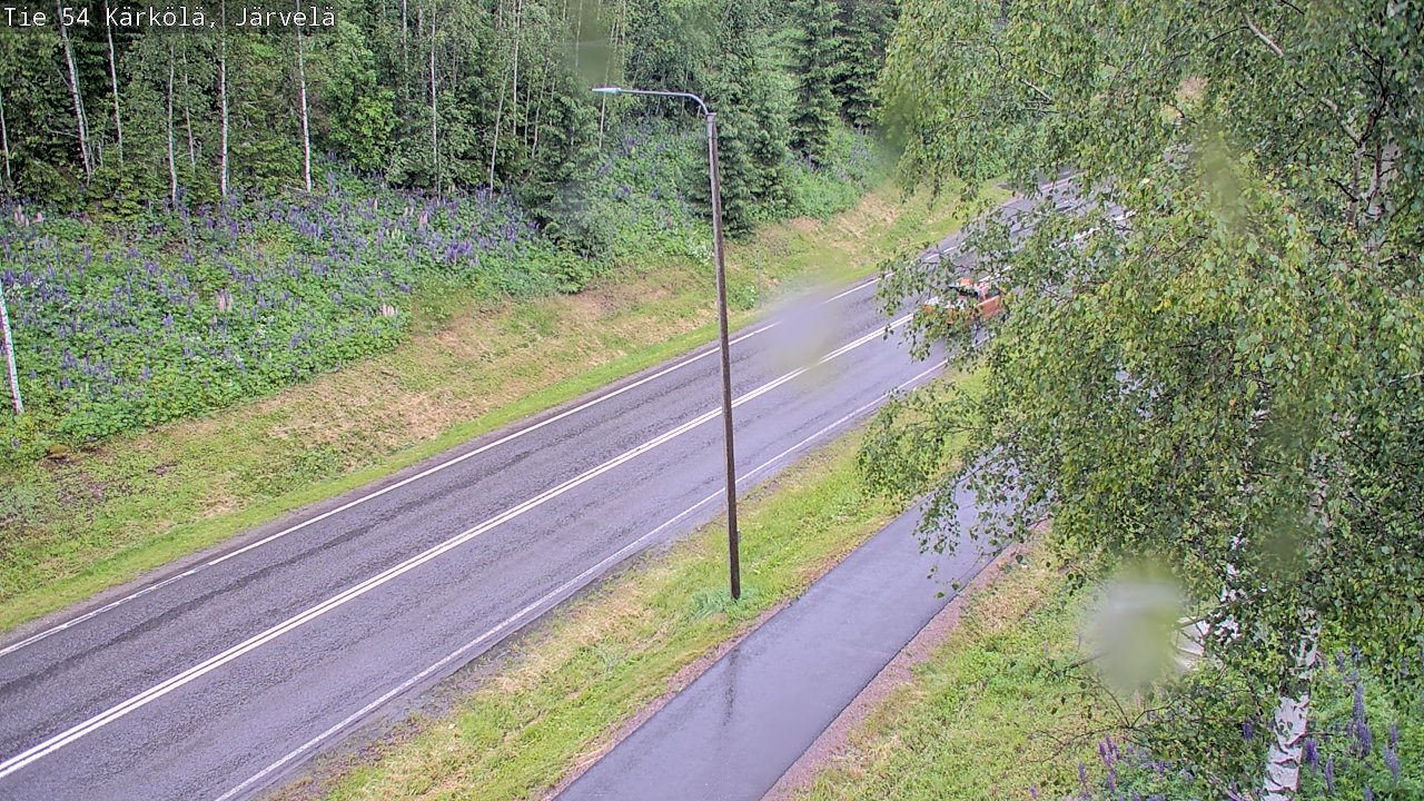 Weather Camera Image Väg 54 Kärkölä, Järvelä, Kärkölä, Päijät-Häme
