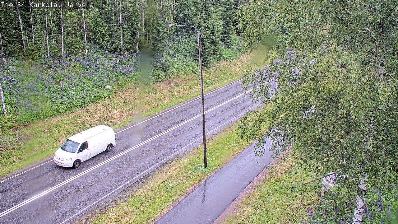 Weather Camera Image Road 54 Kärkölä, Järvelä, Kärkölä, Päijät-Häme