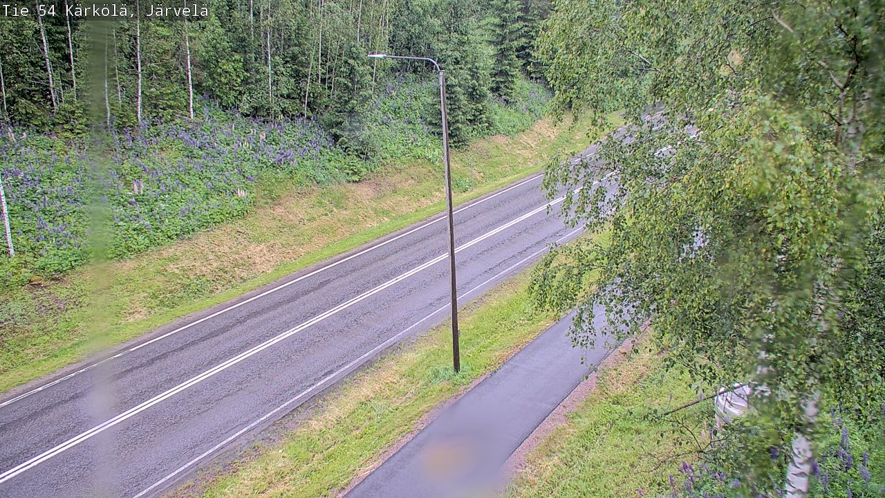 Weather Camera Image Road 54 Kärkölä, Järvelä, Kärkölä, Päijät-Häme