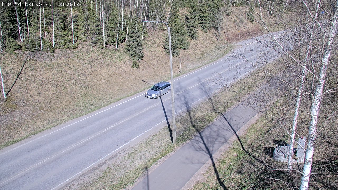 Weather Camera Image Road 54 Kärkölä, Järvelä, Kärkölä, Päijät-Häme