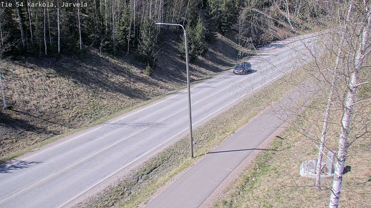 Weather Camera Image Road 54 Kärkölä, Järvelä, Kärkölä, Päijät-Häme