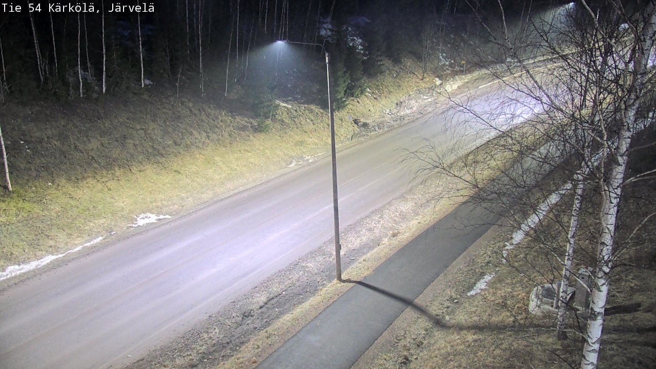 Weather Camera Image Road 54 Kärkölä, Järvelä, Kärkölä, Päijät-Häme