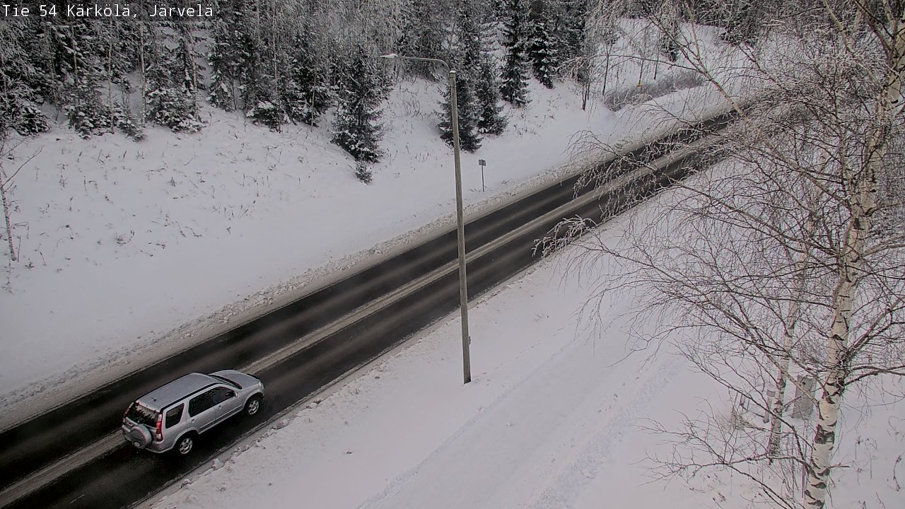 Weather Camera Image Väg 54 Kärkölä, Järvelä, Kärkölä, Päijät-Häme