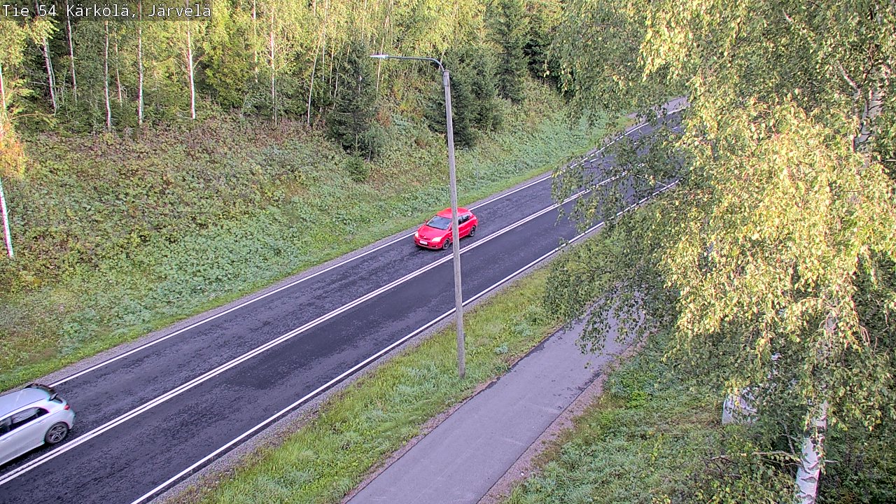 Weather Camera Image Road 54 Kärkölä, Järvelä, Kärkölä, Päijät-Häme