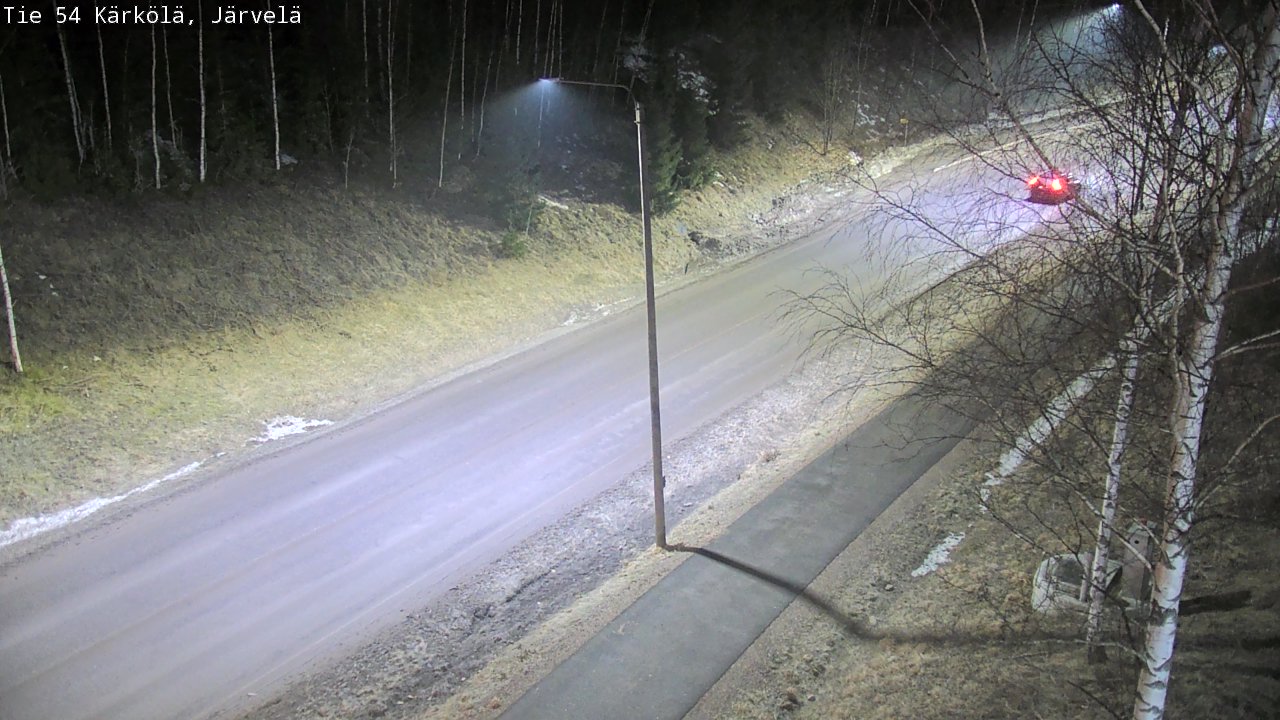 Weather Camera Image Road 54 Kärkölä, Järvelä, Kärkölä, Päijät-Häme