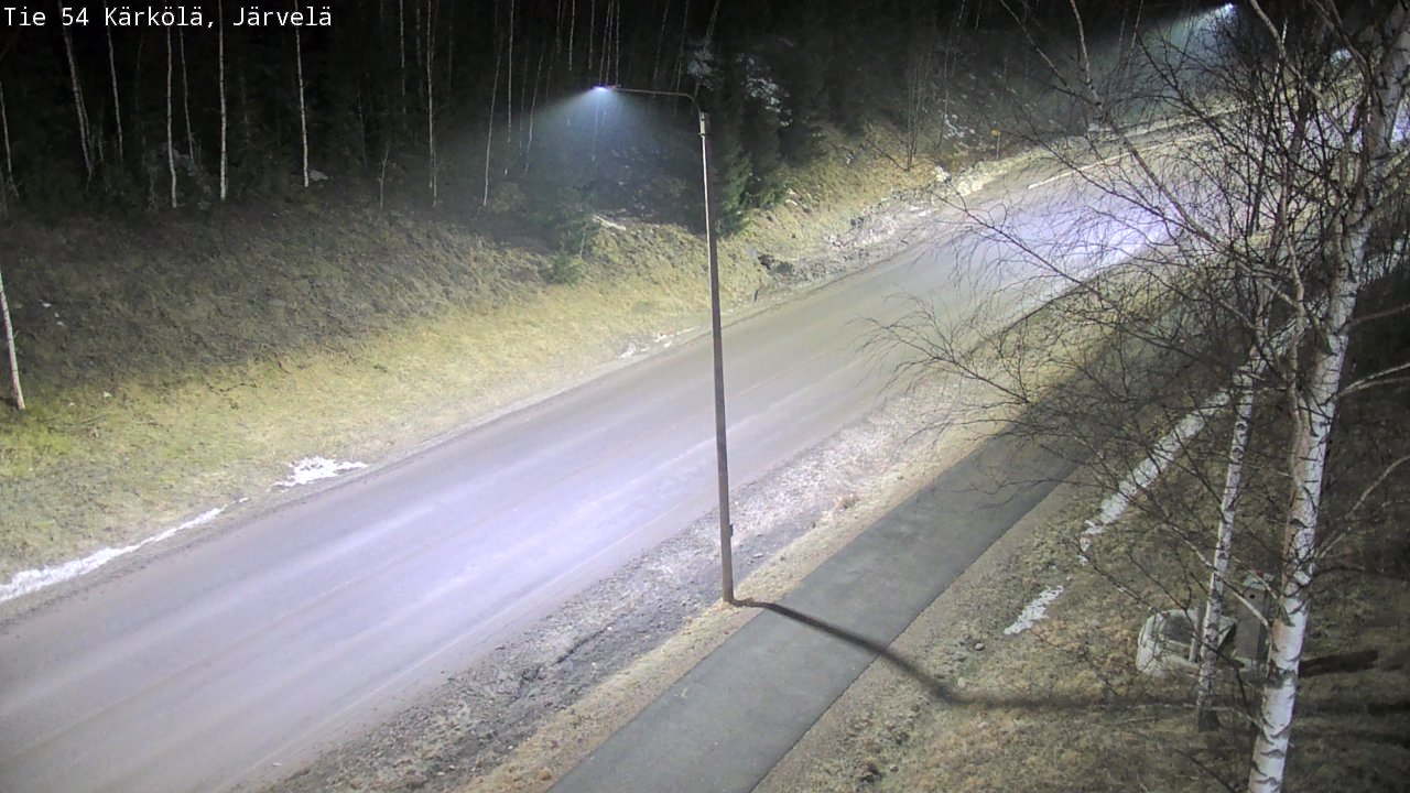 Weather Camera Image Road 54 Kärkölä, Järvelä, Kärkölä, Päijät-Häme