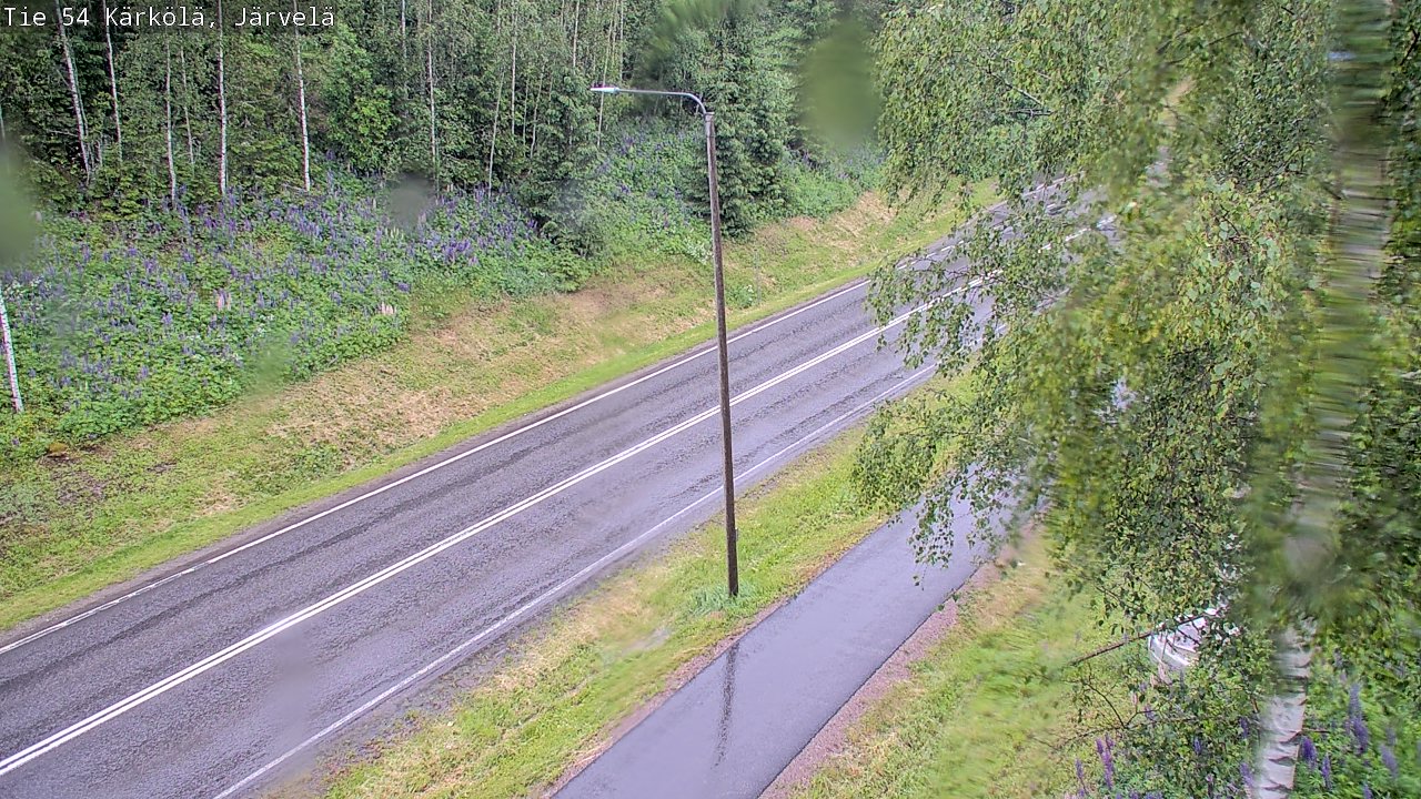 Weather Camera Image Väg 54 Kärkölä, Järvelä, Kärkölä, Päijät-Häme