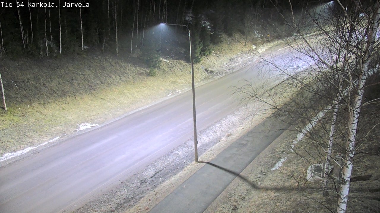 Weather Camera Image Road 54 Kärkölä, Järvelä, Kärkölä, Päijät-Häme