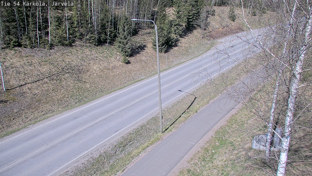 Weather Camera Image Road 54 Kärkölä, Järvelä, Kärkölä, Päijät-Häme