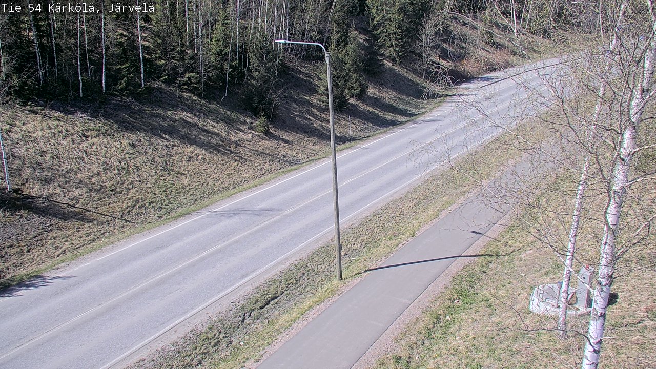 Weather Camera Image Road 54 Kärkölä, Järvelä, Kärkölä, Päijät-Häme