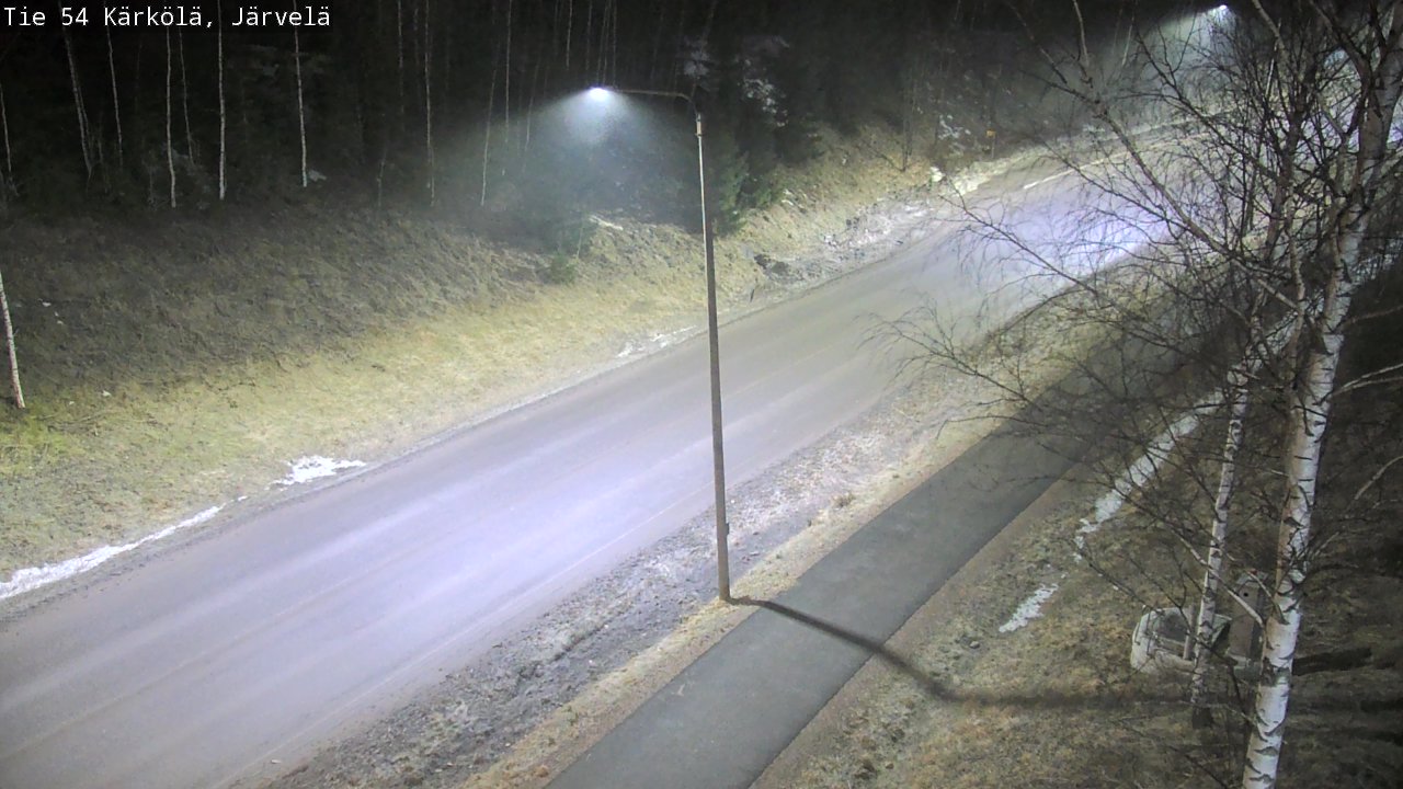 Weather Camera Image Road 54 Kärkölä, Järvelä, Kärkölä, Päijät-Häme