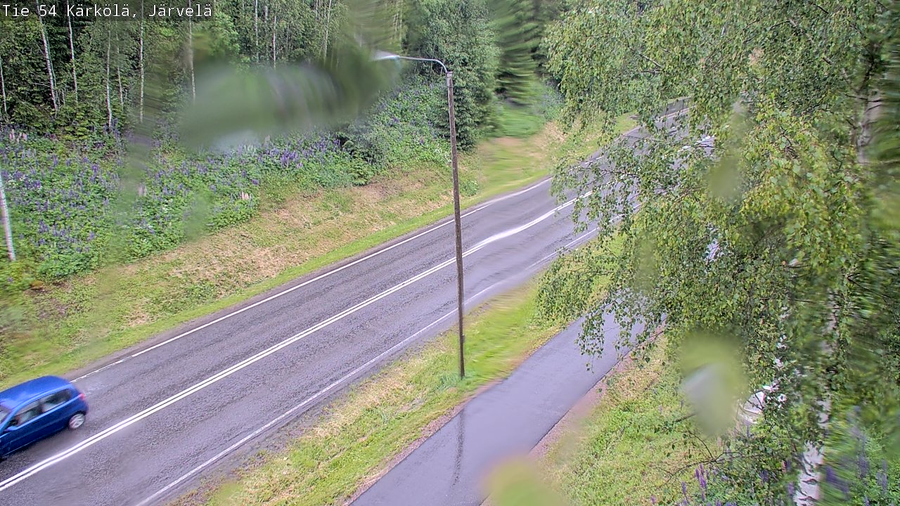 Weather Camera Image Väg 54 Kärkölä, Järvelä, Kärkölä, Päijät-Häme