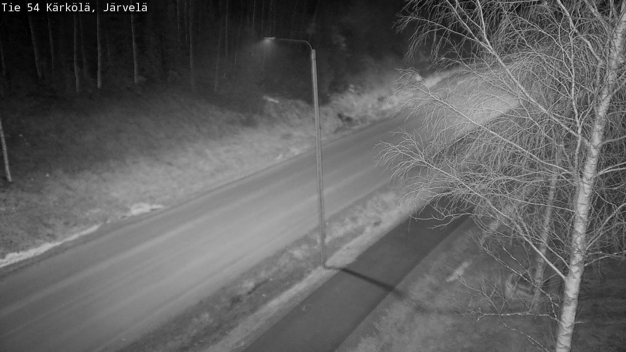 Weather Camera Image Road 54 Kärkölä, Järvelä, Kärkölä, Päijät-Häme