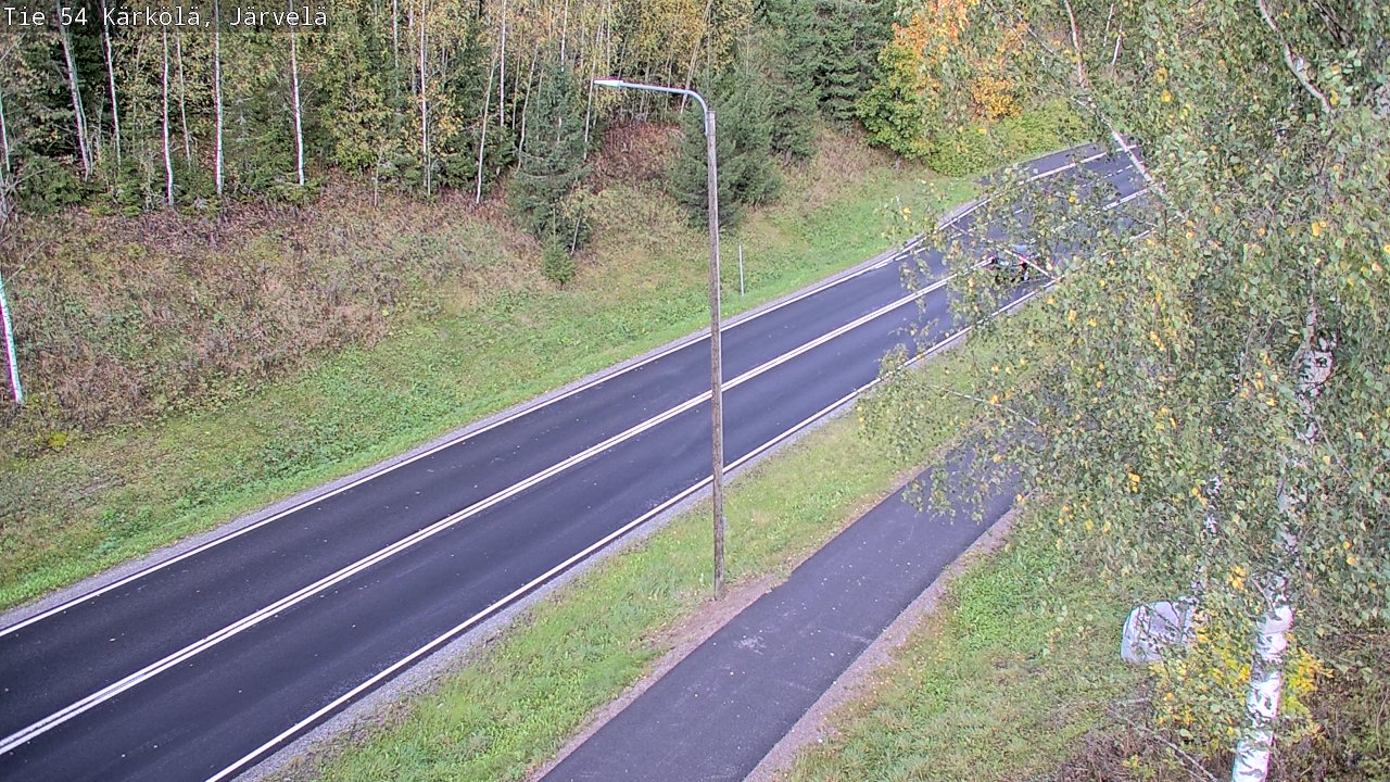 Weather Camera Image Road 54 Kärkölä, Järvelä, Kärkölä, Päijät-Häme