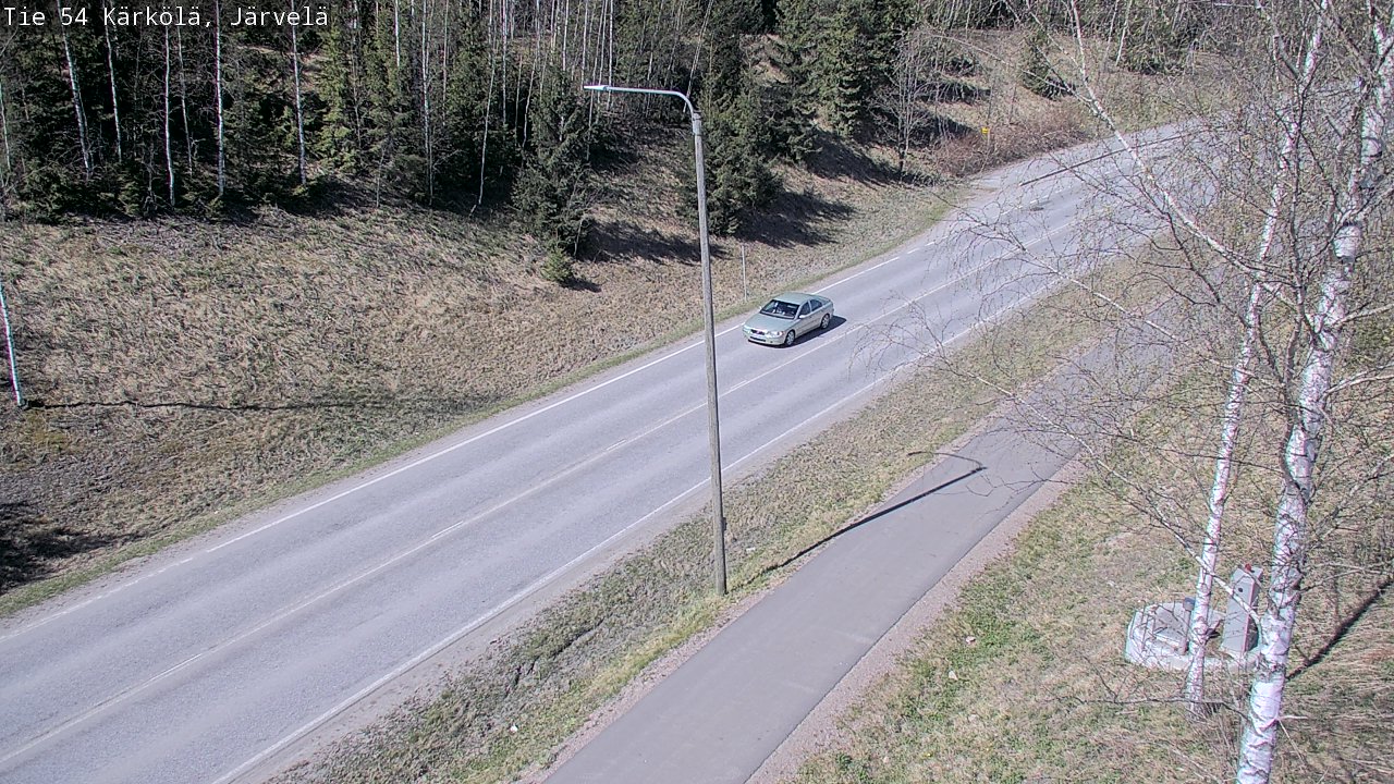 Weather Camera Image Road 54 Kärkölä, Järvelä, Kärkölä, Päijät-Häme