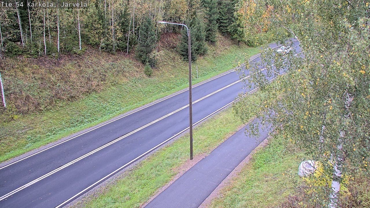 Weather Camera Image Road 54 Kärkölä, Järvelä, Kärkölä, Päijät-Häme